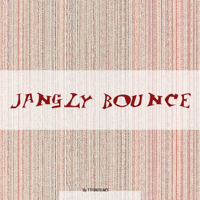 Jangly Bounce example